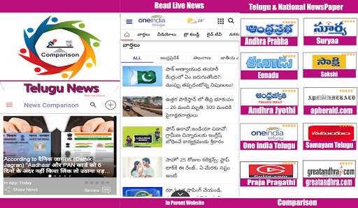 Telugu News Channel TV : Telugu News Live TV screenshot 1