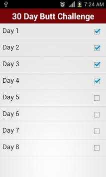 30 Day Butt Challenge FREE 2 تصوير الشاشة