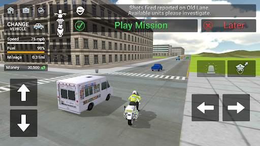 Police Car Driving Motorbike screenshot 6