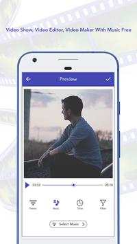 Video Show Video Editor Video Maker With Music Fre screenshot 2