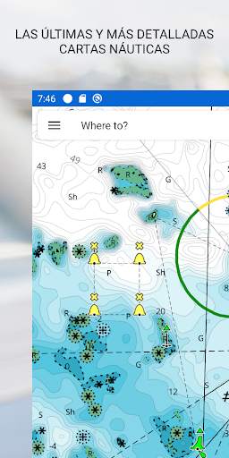 C-MAP: Cartas Náuticas screenshot 1