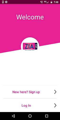 Zia IAS screenshot 2