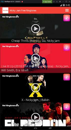 Nicky Jam Free Ringtones screenshot 3