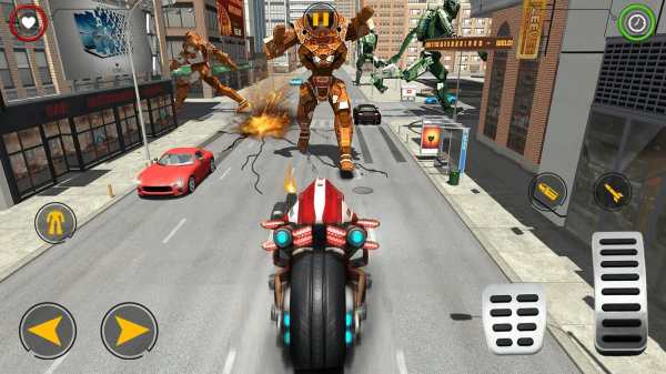 Moto Robot Transform Game screenshot 7