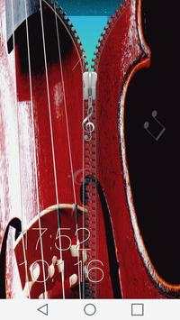 Music Zipper Lock Screen screenshot 4
