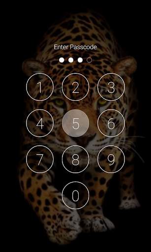 Jaguar Lock Screen Jaguar Passcode Keypad screenshot 8