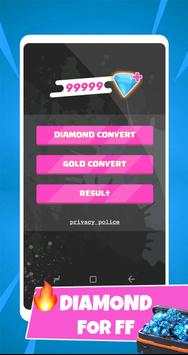 Free Diamonds For FIRE Converter screenshot 1