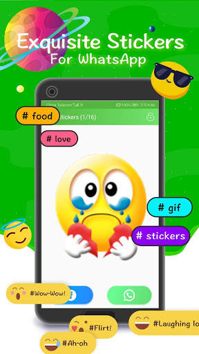 Emoji Sticker - Funny For WhatsApp screenshot 4