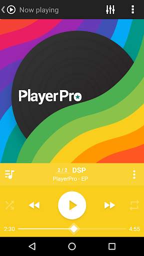 Skin for PlayerPro Clean Color screenshot 3