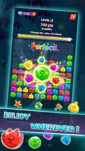 Pop Puzzle - match 3 games free screenshot 2