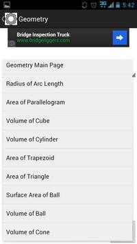 Geometry Calculator Buddy screenshot 2