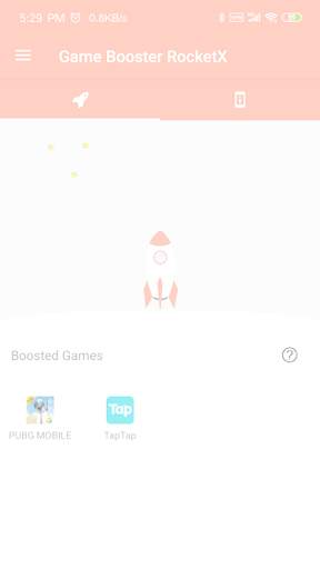 Game Booster RocketX screenshot 1