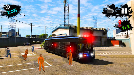 Offroad Games - Police Bus screenshot 3