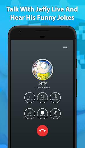 Funny Jeffy Fake Chat And Video Call स्क्रीनशॉट 3