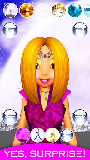 Princess Fairy Hair Salon Game screenshot 6