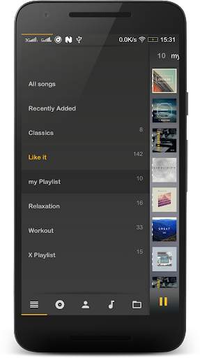 Music Player Mezzo screenshot 1