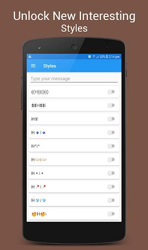 Chat Styles & Fonts for WhatsApp, Instagram [Free] screenshot 3