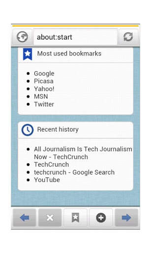 Xtravo Browser screenshot 2