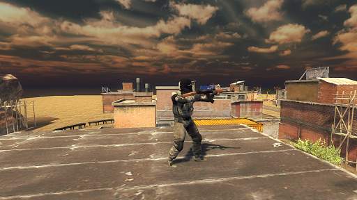 FPS Combat Free - Fire Survival Battleground Fire скриншот 1