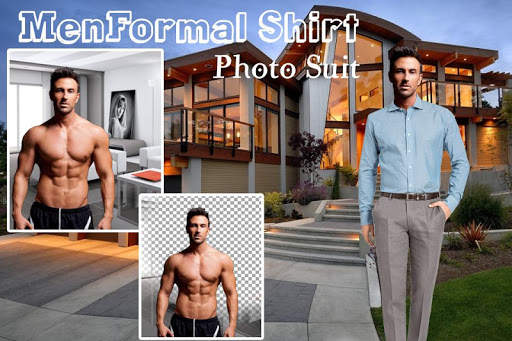 Man Formal Shirt Suit Photo Editor screenshot 2