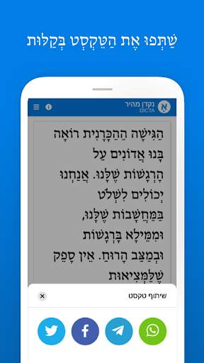 NAKDAN - add nikud (vocalization) to Hebrew text screenshot 4