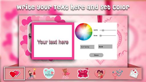 Valentine's Day Special Photos - Frame Editor screenshot 4