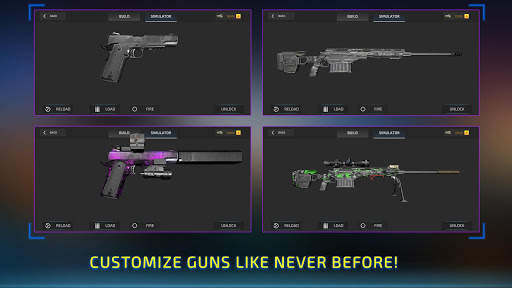 Gun Simulator: gun builder 3D screenshot 3