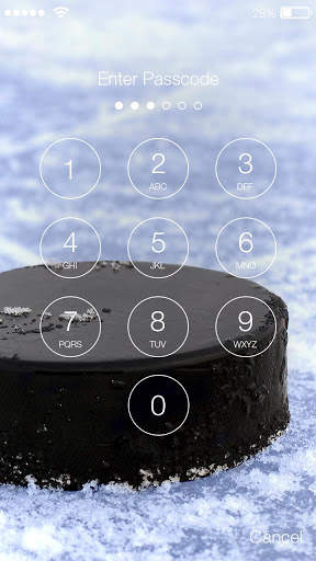 Hockey Legends Sport PIN Lock screenshot 2