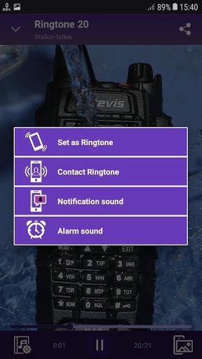 Walkie-talkie - RINGTONES and WALLPAPERS screenshot 4