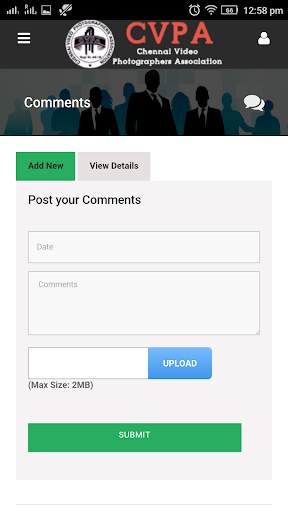 CVPA (An Official Android APP) screenshot 4