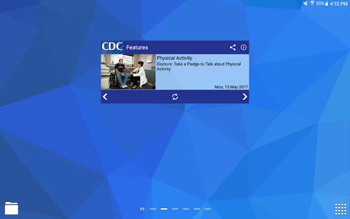 CDC Widget screenshot 3