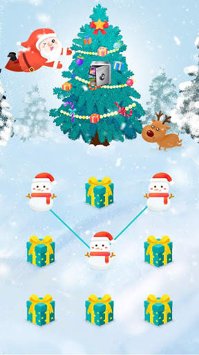 AppLock Theme Christmas Tree screenshot 1