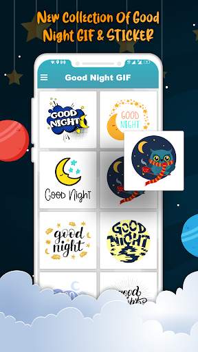 Good Night GIF : Good Night Stickers For Whatsapp screenshot 1