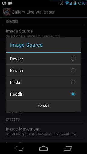 Gallery Free Live Wallpaper screenshot 4