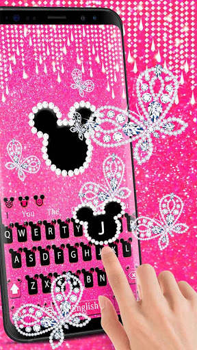 Pink Diamond Mouse Keyboard screenshot 3