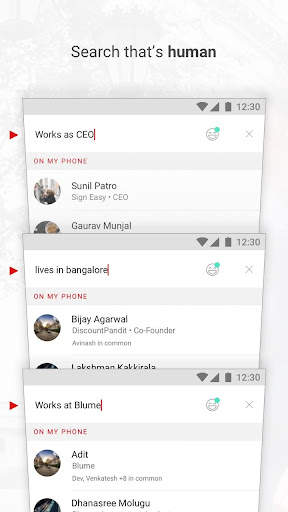 InTouch Contacts: CallerID, Tr screenshot 5