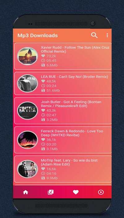 Free Music MP3 Player screenshot 2