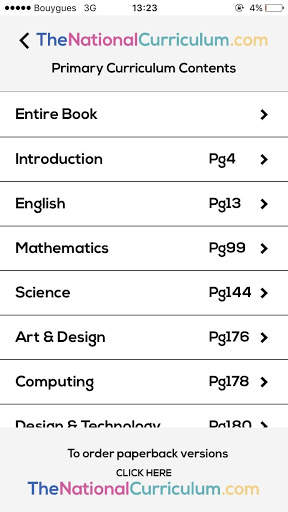 The National Curriculum App 2 تصوير الشاشة