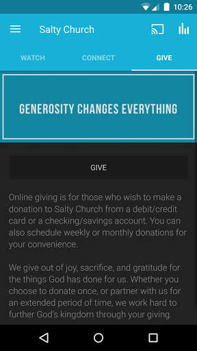 Salty Church App screenshot 3