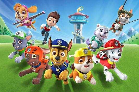 Paw Puppy Runner 3D game 2018 screenshot 1