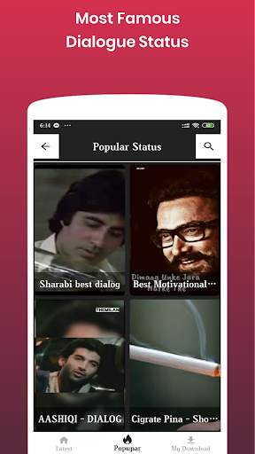 Dialogue Video Status -Filmi Dialogue Video Status screenshot 6