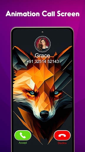 Call Screen: Color Call Themes 8 تصوير الشاشة