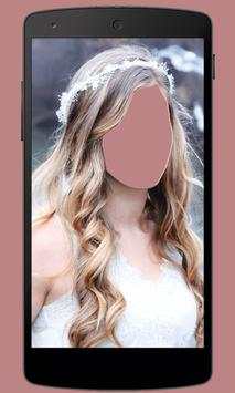 Bridal Hairstyle Photo Montage screenshot 1