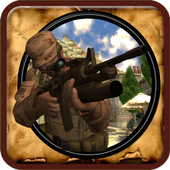 Sniper shooter 3D icon