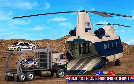 Police Truck for Transport adventure Game screenshot 1
