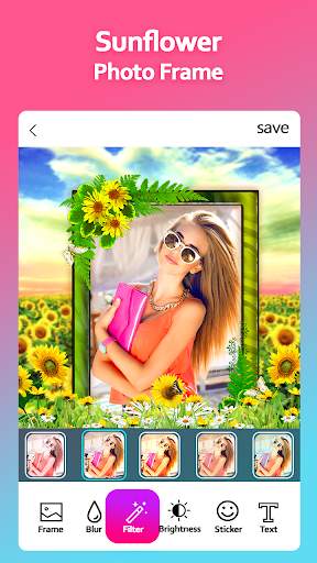 Sunflower Photo Frame screenshot 3