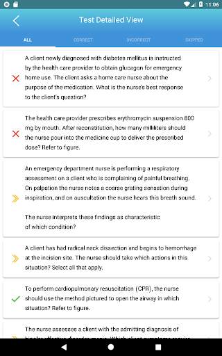 Saunders NCLEX RN Exam скриншот 15