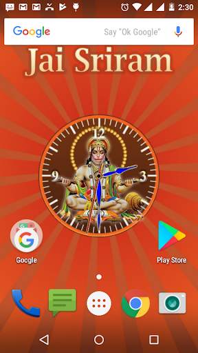 Hanuman Clock Live Wallpaper screenshot 7