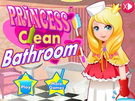 Princess Clean Bathroom screenshot 1