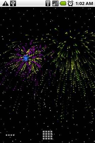 Fireworks Live Wallpaper screenshot 2